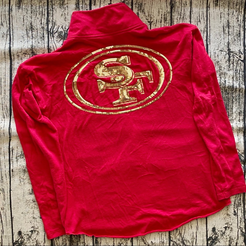 San Francisco 49ers Sequin Pullover